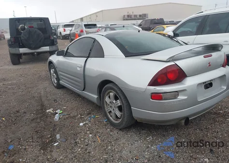 2001 Mitsubishi Eclipse Gt z USA, uszkodzony, nr VIN 4A3AC54H01E083083